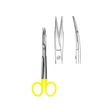 Scissors with Tungsten Carbide Inserts
